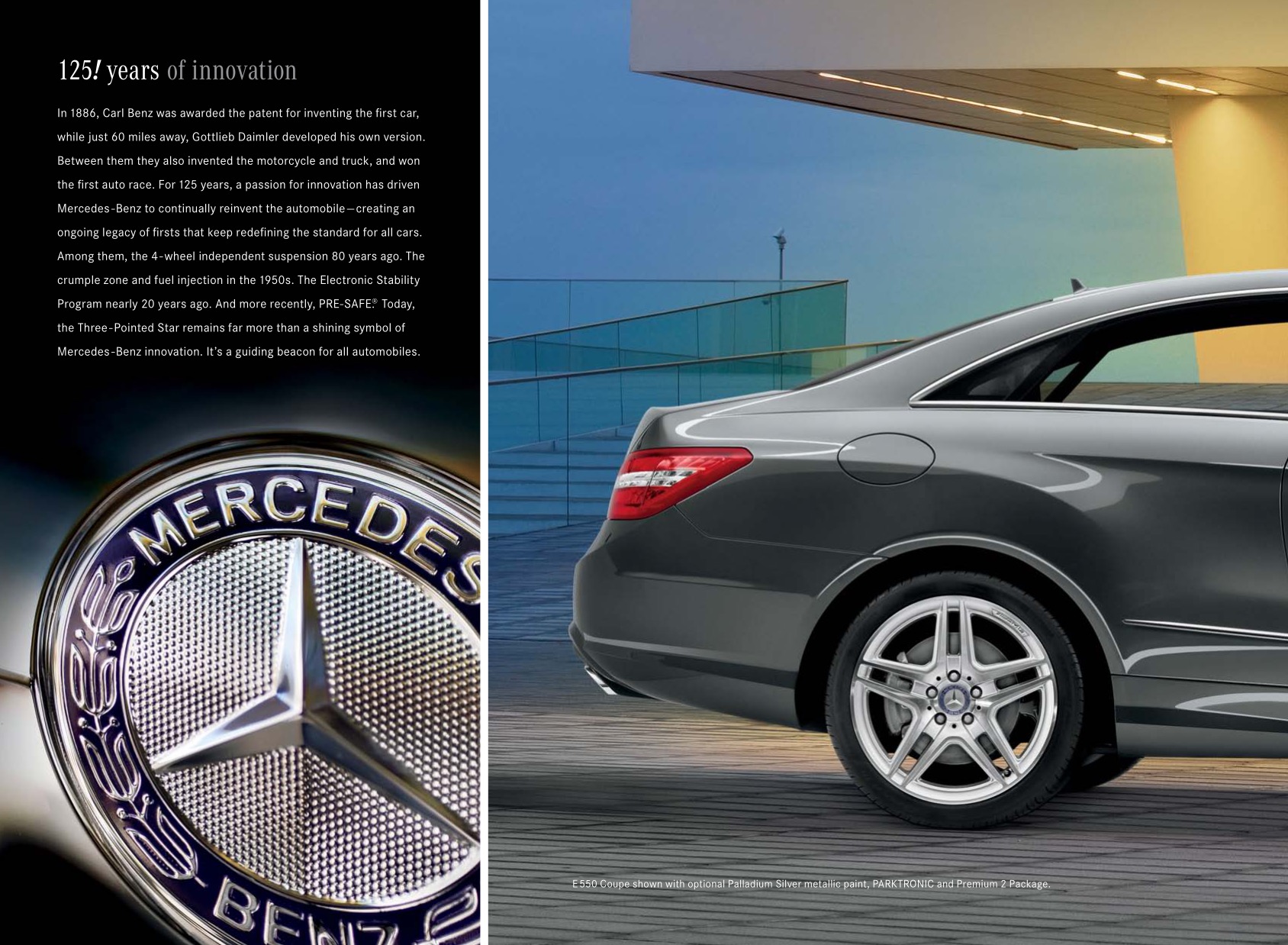2012 Mercedes-Benz E-Class Coupe Convertible Brochure Page 6